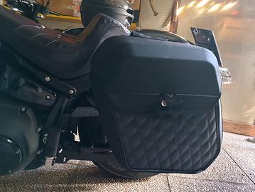 Coppia borse moto legend Gera