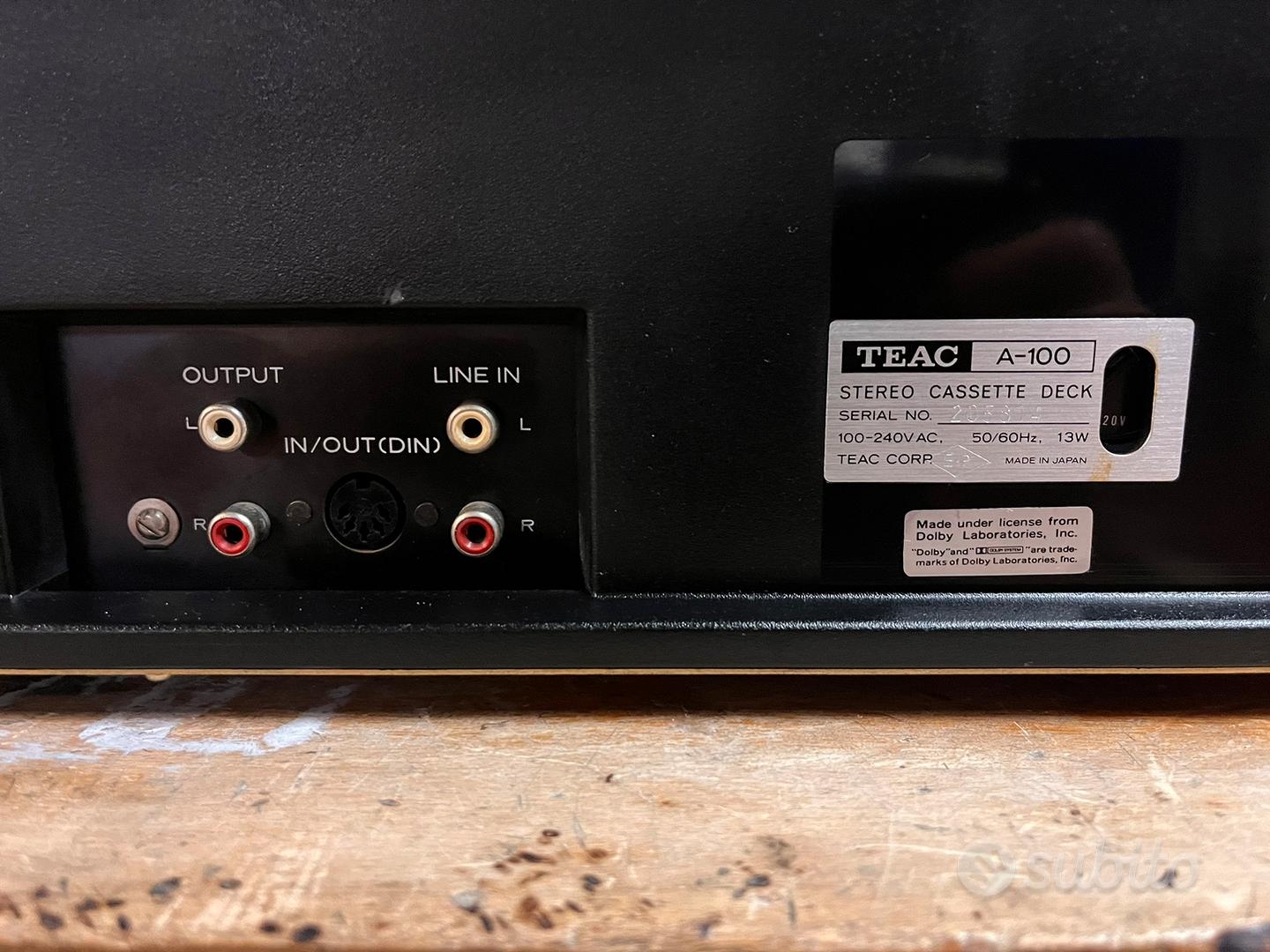 Cassetta TEAC CDX 100 Vergine Tipo I 100 Min – 2 Pezzi, Sigillati (1990, Giappone)