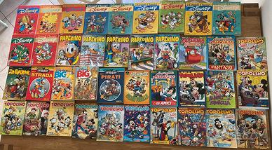 Fumetti Disney (topolino,paperino...)