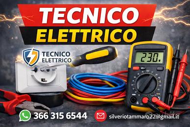 Tecnico elettrico/elettricista economico domicilio