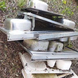 Lavelli acciaio, varie misure