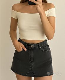 Gonna in jeans taglia 42