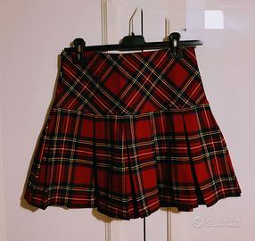 Minigonna scozzese taglia L