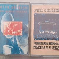  2 audiocassette di Phil Collins e Dire Straits