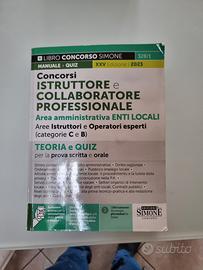 Istruttore e collaboratore professionale