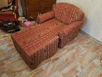 poltrona con pouf