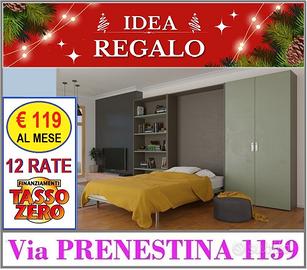 Letto a Scomparsa 1p&1/2 -12 rate € 119 TASSO ZERO
