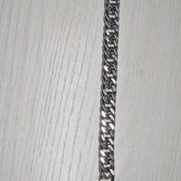 Bracciale uomo acciaio - stile elegante, catena