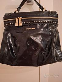 Borsa vernice Twin Set