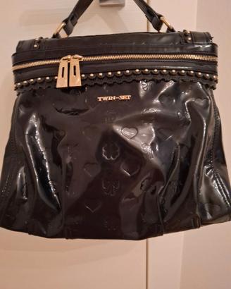 Borsa vernice Twin Set