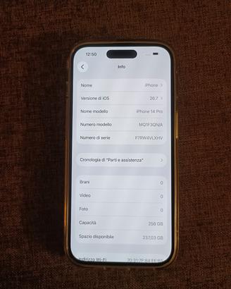 Phone 14 PRO da 256GB + AirPods 3 generazione