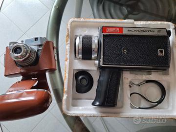 Cinepresa Eumig & Macchina Fotografica Comet S