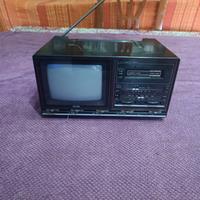 Mini TV Vintage anni '80 Hyper ACN-6030 T - Radio 
