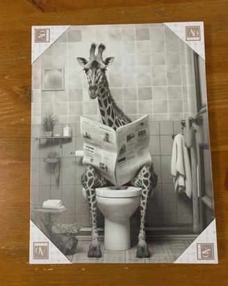 Quadro giraffa 30x40 cm