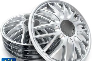 Copricerchi da 15 Pollici Coppette Sportive Silver