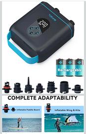 TOPUMP TPS260 Pompa SUP Ricaricabile 20PSI