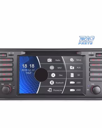 NAVIGATORE RADIO 7" BMW SERIE 5 E39 95-03 USB GPS