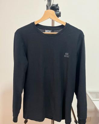 DIESEL Maglietta Nera - Uomo Taglia M