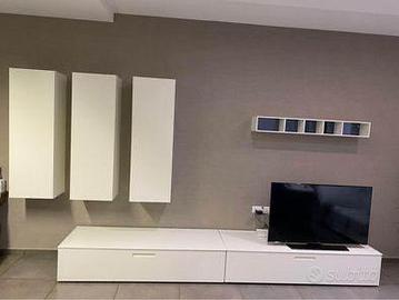 Parete attrezzata Md House da cm 340 in laccato op