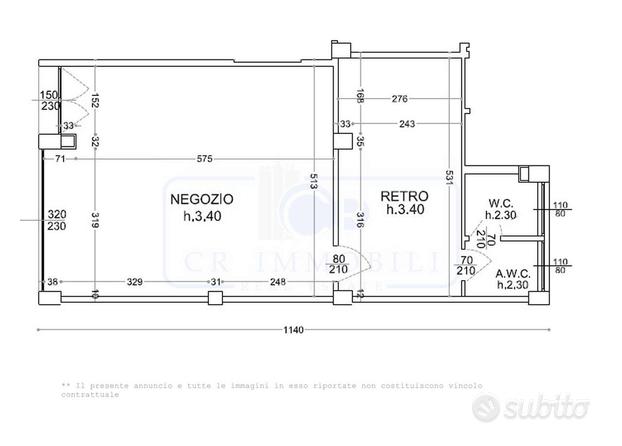 NEGOZIO DI 55MQ