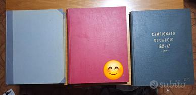 3 VOLUMI CALCIO ILLUSTRATO DAL 1946 AL 1949