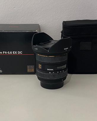 Obiettivo per Nikon Sigma 10-20mm grandangolo