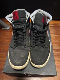 Air Jordan 1 MID - Black/Particle Grey-White