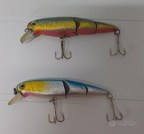 esche artificiali galleggianti snodabili