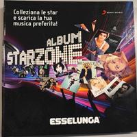 Album StarZone con figurine Musica Esselunga