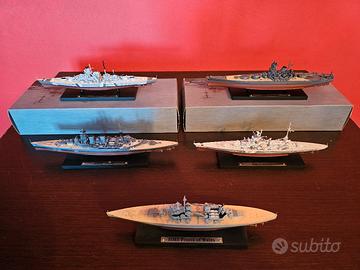 Lotto modellini "Leggendarie navi da guerra"