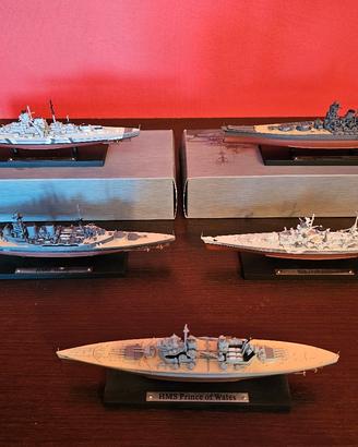 Lotto modellini "Leggendarie navi da guerra"