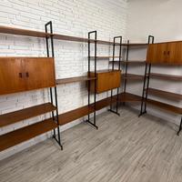 Libreria angolare Scandinava anni '60