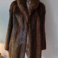 CAPPOTTO IN PELLICCIA DI CASTORO 