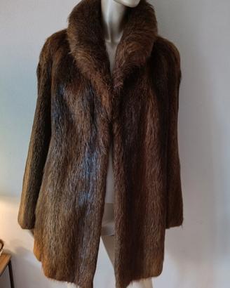 CAPPOTTO IN PELLICCIA DI CASTORO 
