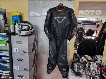 Tuta divisibile macna tracktix pelle 2pc taglia 54