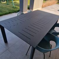 TAVOLO DA ESTERNO 8 POSTI ALLUNGABILE - 14 POSTI