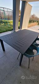 TAVOLO DA ESTERNO 8 POSTI ALLUNGABILE - 14 POSTI