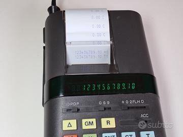 Rara Olivetti Logos 7 calcolatrice da collezione