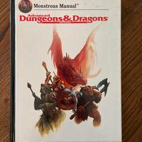 AD&D - Monstrous Manual anni '90 da collezione