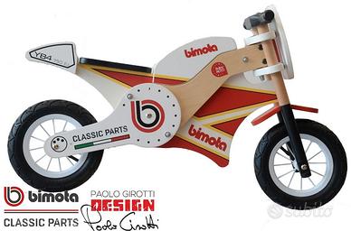 Baby moto Bimota YB4 - Balance bike in legno