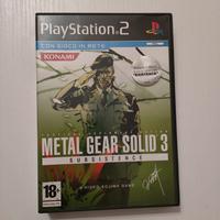 Metal Gear Solid 3 Subsistence PlayStation 2 Ps2