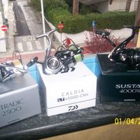 tre mulinelli come nuovi shimano daiwa