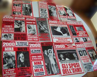 Riviste e giornali anni Sessanta vintage