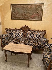 Salotto  più 2 poltrone stile barocco 800