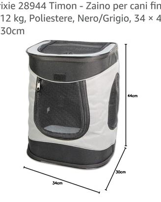 ZAINO PER CANI