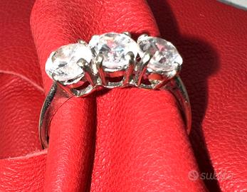 ANELLO ORO BIANCO TRILOGY