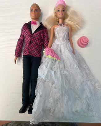 Barbie e ken sposi
