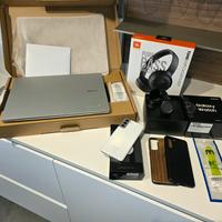 Samsung S21 + Chromebook + smarthwatch + cuffie