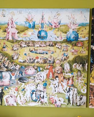 quadro Trittico Giardino Delizie, Bosch
