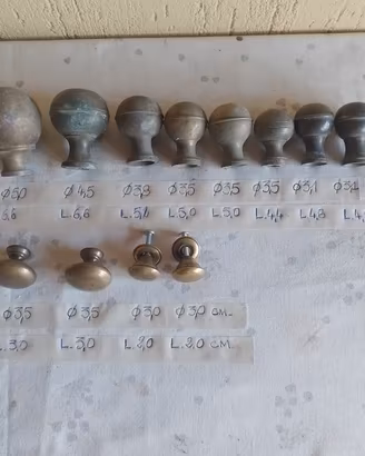 lotto 12 pomelli  Vintage Shabby Restauro